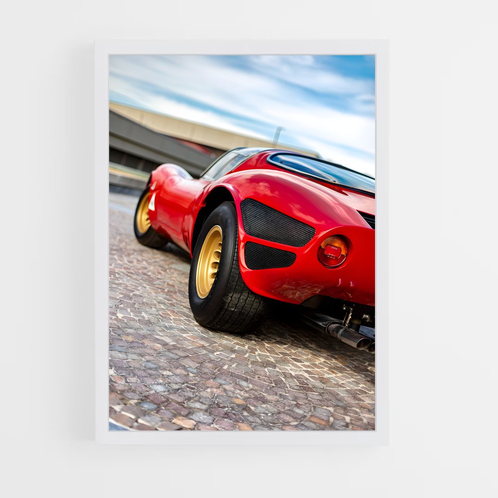 Poster Route Enchantée – affiche Alfa Romeo (vue 3)